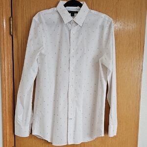 Men's Size M Banana Republic 100% Cotton Dress Shirt